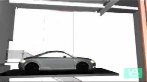 4-d Animation of Automated Car Park System