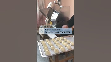 Buns wrapped in small baozi machine #automatic baozi machine #baozi machine #automatic baozi machine
