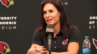 Jen welter speaks at an arizona cardinals press conference on july 28.
2015. read more:
http://kjzz.org/content/171419/arizona-cardinals-name-woman-training-...
