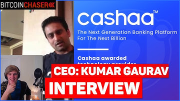 Interview | Cashaa : Next Generation Banking Platform | CEO Kumar Gaurav