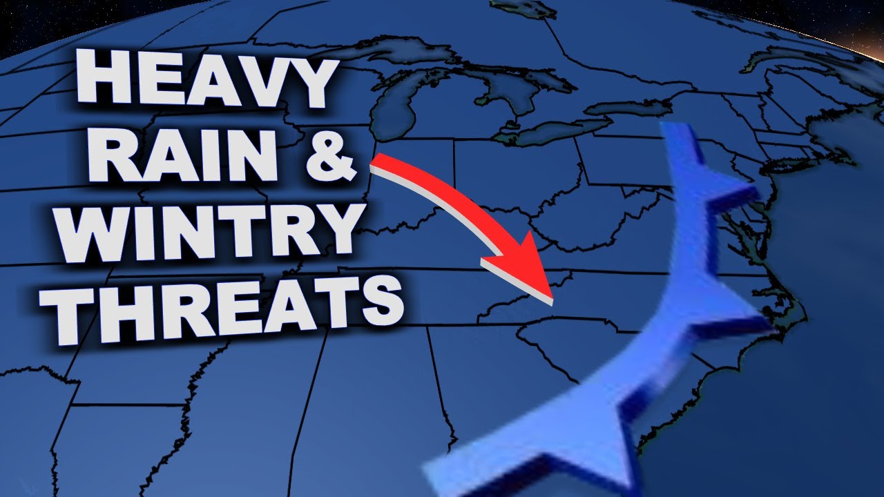 Heavy Rain & Wintry Threats For the Carolinas