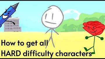Find The BFB Characters: All Hard Difficulty