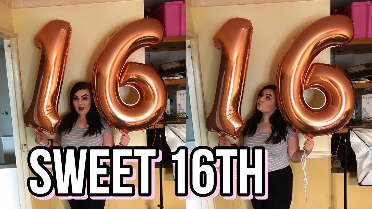 MY 16TH BIRTHDAY VLOG YouTube