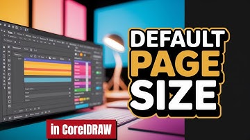 Creating a Default Page Size in CorelDRAW