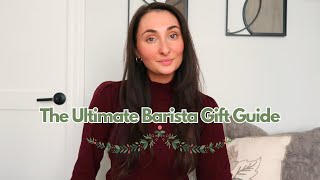 Barista + Coffee Lover Holiday Gift Guide 2023 | coffee products and warm items they'll love 🎁