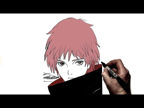 Video: How To Draw Sasori