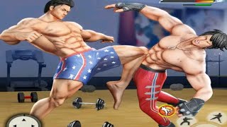 GYM fighting games : Bodybuilder Trainer fight pro game / Updated game screenshot 2