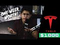 Invested in Tesla for a week with $1000! - How To Invest