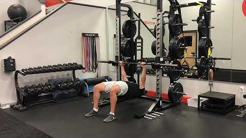 Matthew Ibrahim | Barbell Inverted Row w/ Hip Thrust Iso