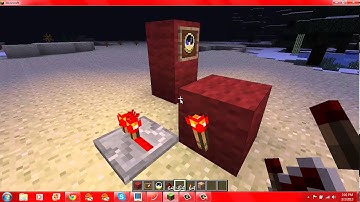 How to Build a time machine in minecraft