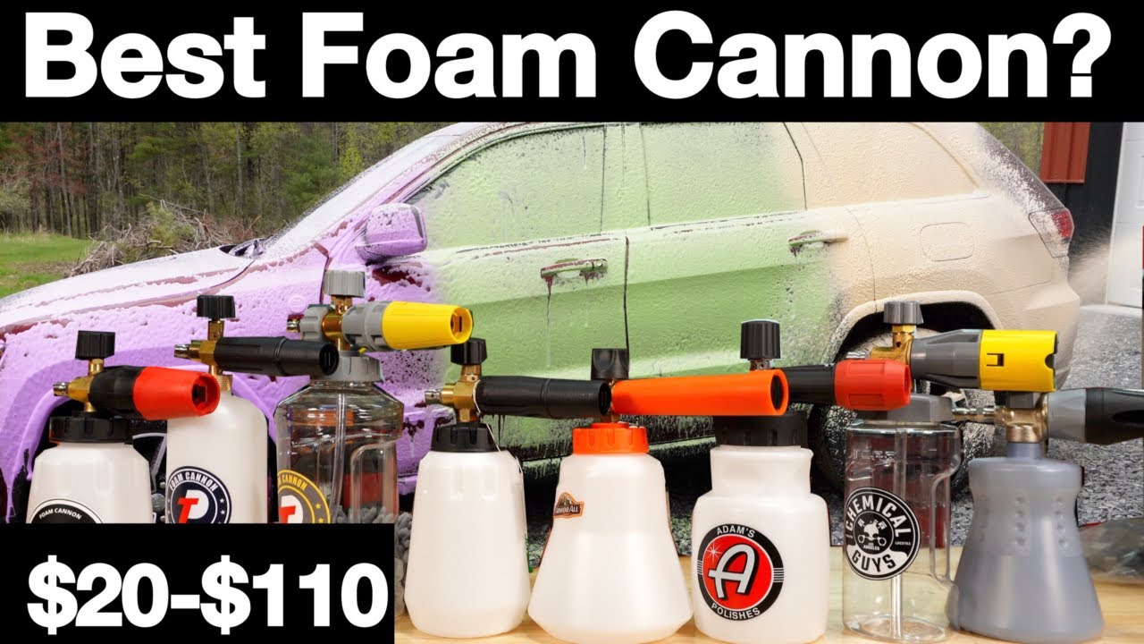 Adam's Foam Cannon Car Wash Kit, Foam Blaster