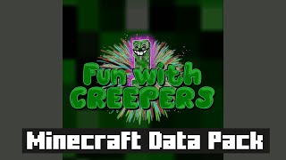 Minecraft 1.15.2 Data Pack: Fun with Creepers