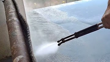 Pressure Washing Exposed Aggregate Concrete !