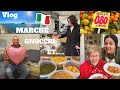 Retour de courses march en italie  on prpare le gnocchi et vlog familyvlog retourdecourses