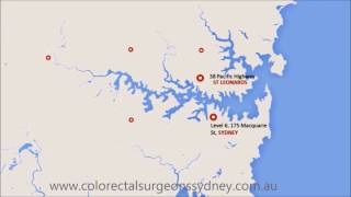 Colorectal Surgeons Sydney Practice Locations - Chinese Traditional