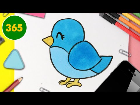 Video: Hur Man Ritar En Fågel
