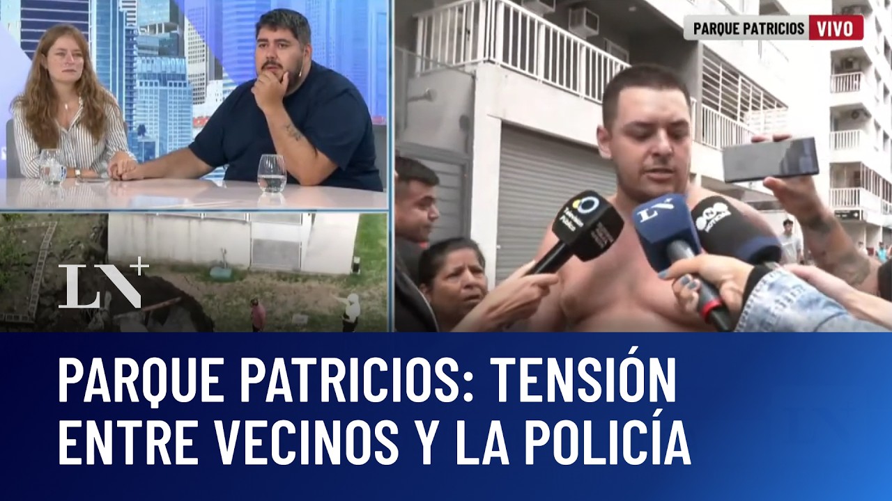 Parque Patricios: cuarto día sin casa; vecinos enojados se metieron al edificio sin permiso