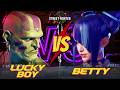 SF6 ▰ LUCKY BOY (Dhalsim) vs BETTY (Juri) 👊 Ranked Match - High Level Gameplay - 3/26