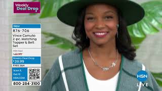 Download Lagu Vince Camuto 2piece Matching Topper   Belt Set MP3