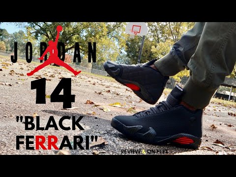 early-look!!-jordan-14-“black-ferrari”-review-&-on-feet!!