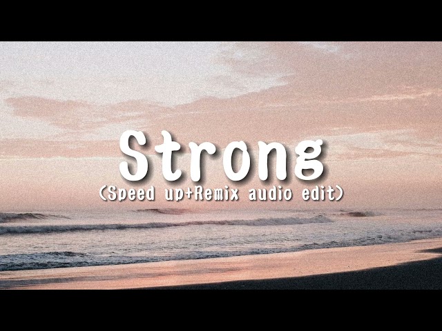 you make me strong~One direction // Speed up+audio edit // Viral Tiktok class=