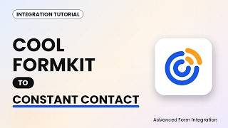 Cool FormKit to Constant Contact Integration Tutorial | AFI