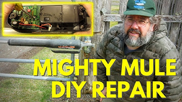 Mighty Mule gate opener troubleshooting and repair