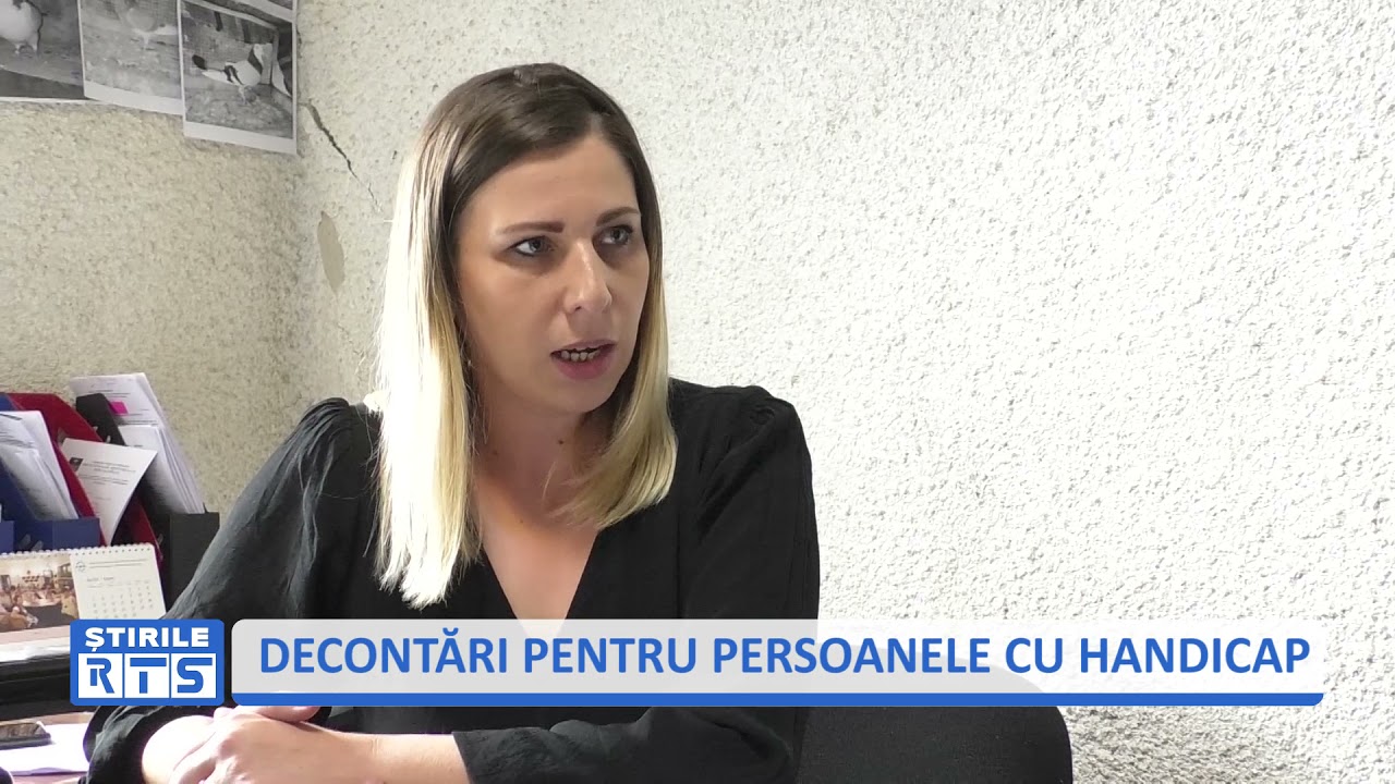 DECONTĂRI PENTRU PERSOANELE CU HANDICAP