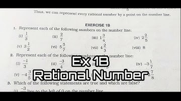 Rational Number | Exercise 1B | Class 8 | CBSE RS Aggarwal class 8 in hindi ||| Rajmith Study