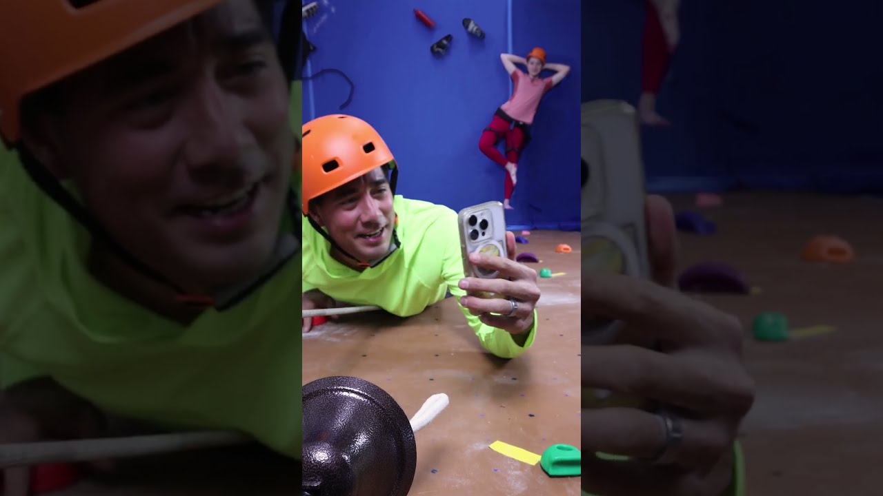 Can You Text While Rock Climbing 