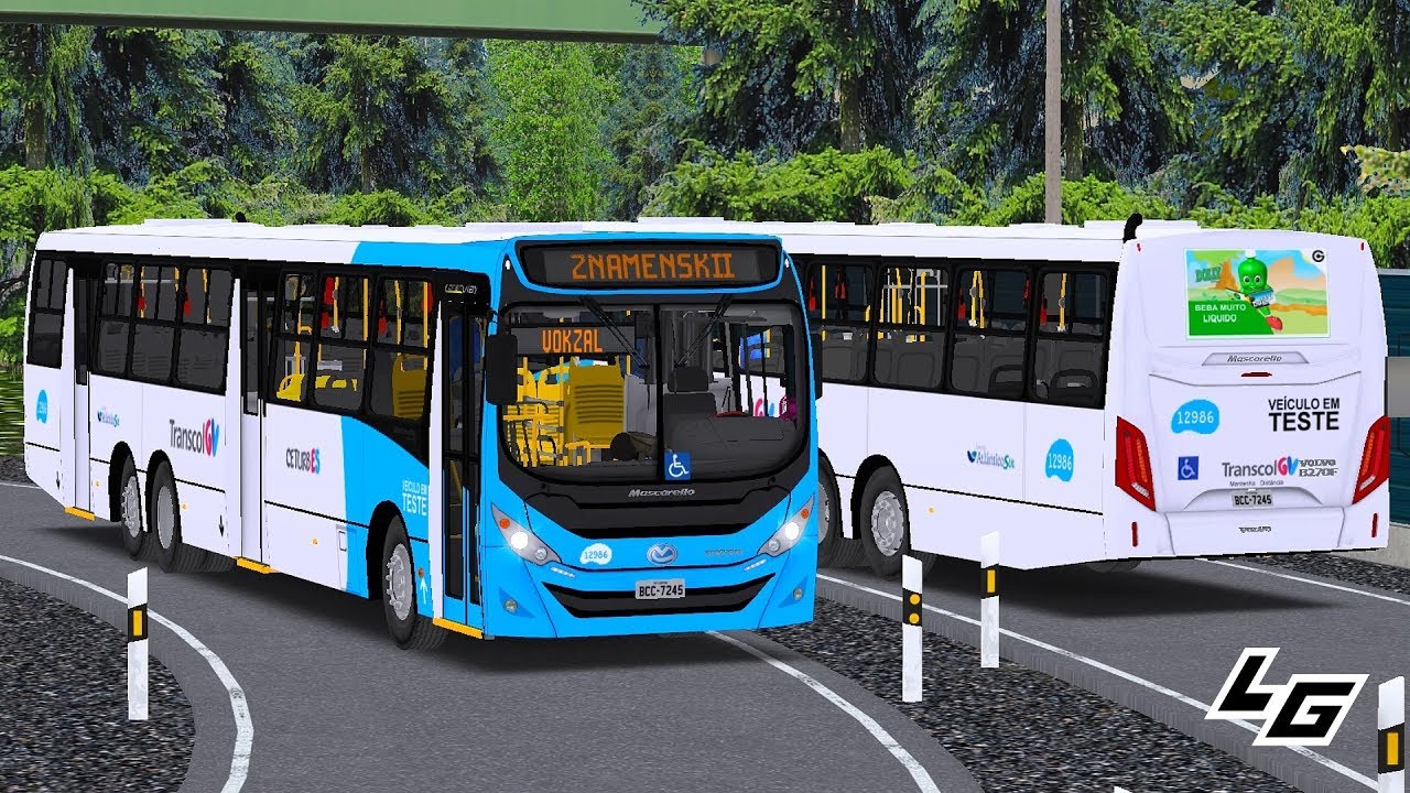 🔴[OMSI 2] Mascarello GranVia 2014 Volvo B270F 6x2 +G27 - Mapa Moges