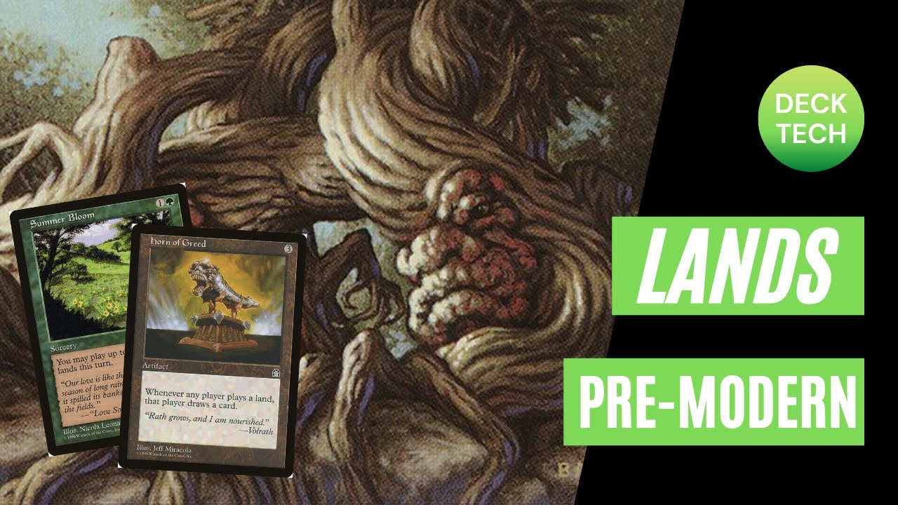 PREMODERN MTG LANDS Deck Tech YouTube
