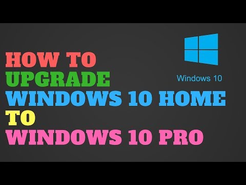 Video: Paano I-upgrade Ang Windows 10 Home Sa Windows 10 Pro