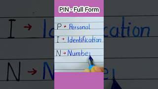 PIN Full form/Full Form of PIN/#PIN #Shorts #short #fullformname #youtubeshorts Net Worth