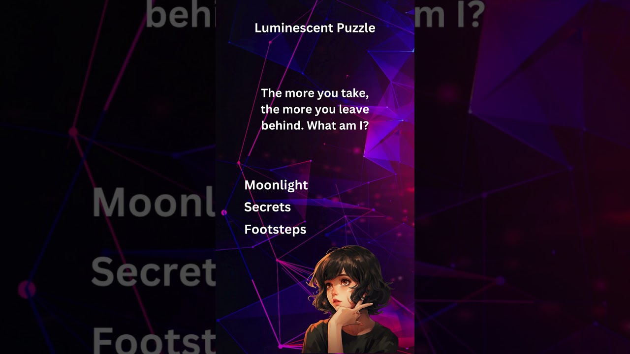 Luminescent Enigma: Solve the Moonlight Riddle! 🌕🌌