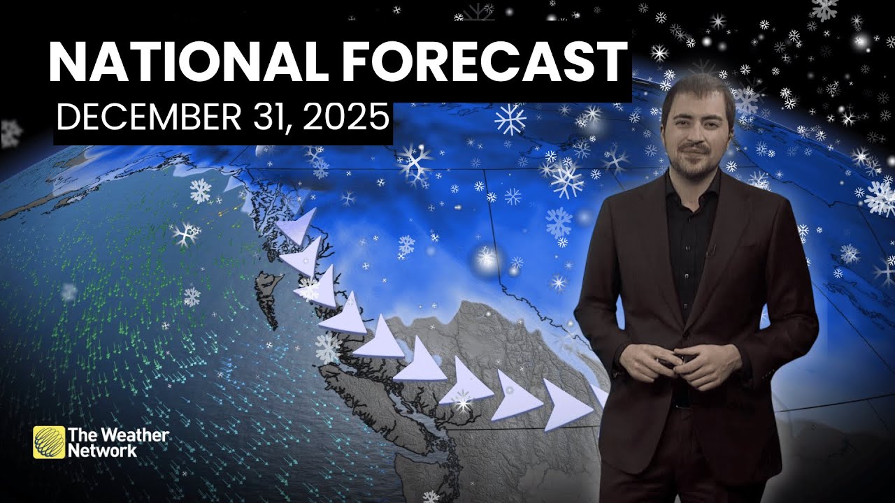 Canada's National Forecast - December 31, 2025 | #weatheram - YouTube