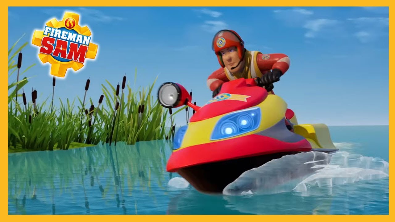 Fireman Sam races across the water in a new rescue mission! 🔥