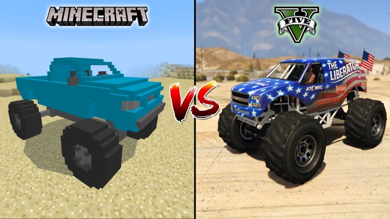 Minecraft vs gta 5 фото 2