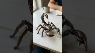 Mechanical Scorpion Transformer Toy – Satisfying Folding Robot Transformation #pov
