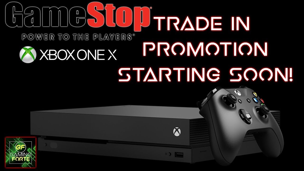 Gamestop has a trade in promotion starting on August 20th, 2017 after