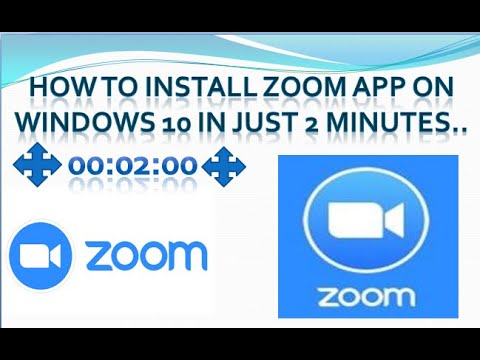 download zoom for win 10 64 bit