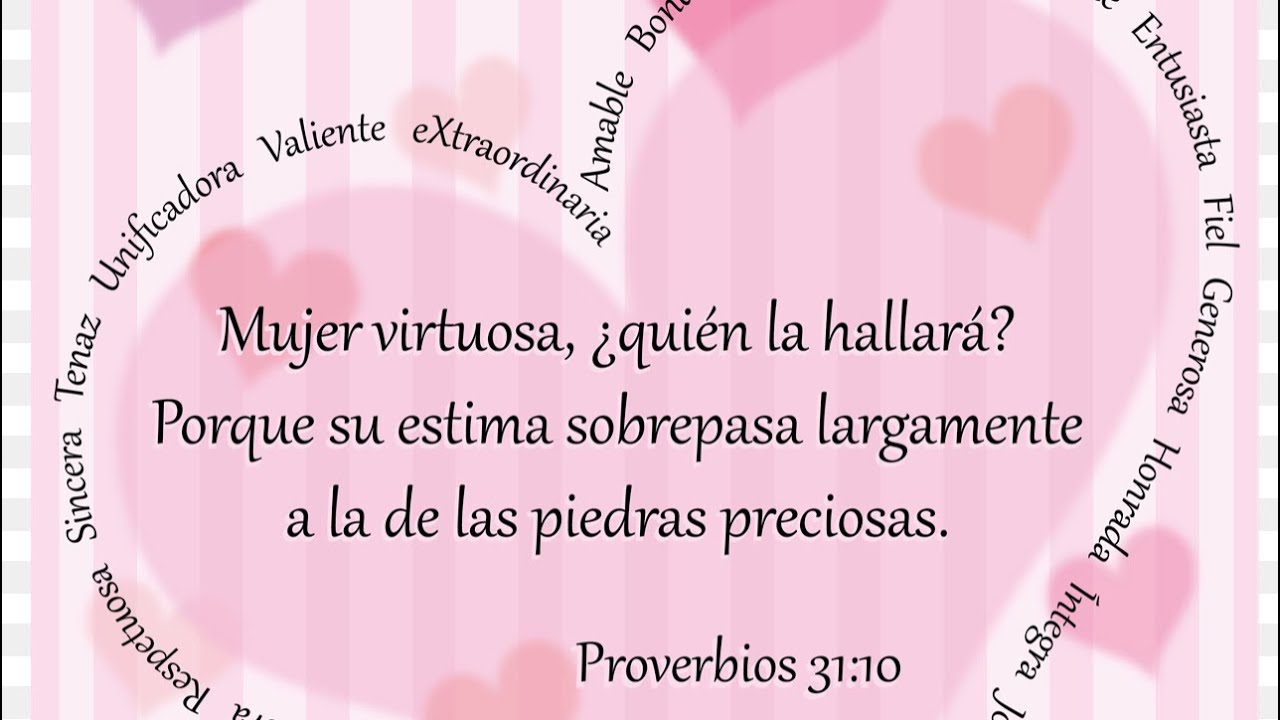 Mujer Virtuosa proverbio 31 10 YouTube mujer-virtuosa-proverbio-31-10-youtube