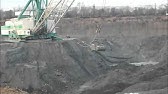 Draglines Digging Up Fossil Layers At Pcs Phosphate Mine In Aurora Nc Youtube
