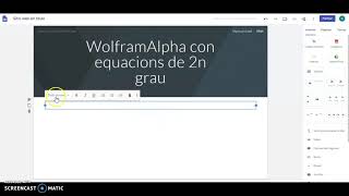 Wolfram alpha y ecuaciones de 2º grado screenshot 2