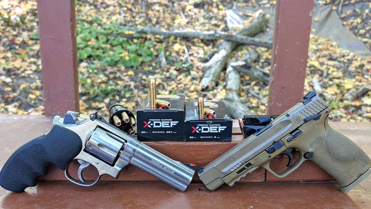 Best Value Defensive Ammunition? Freedom Munitions X-DEF 9mm VS .357 Magnum