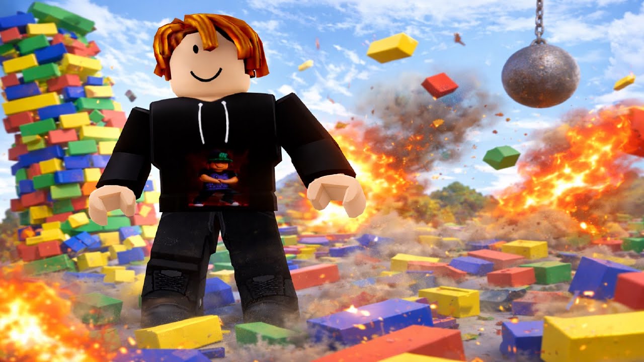 Jeg Spiller Klodsmajor Roblox Chaos Jenga