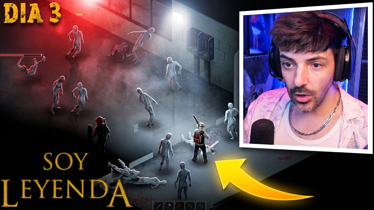 YA HAY 2 MU3RTOS... SOY LEYENDA DÍA 3... PROJECT ZOMBOID 🧟 | NEXXUZ VODS
