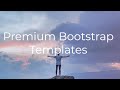 Bootstrap Web Application Template - Free HTML Website ...