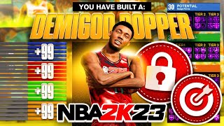 THE BEST 6'10 SHOOTING CENTER BUILD on NBA 2K23!