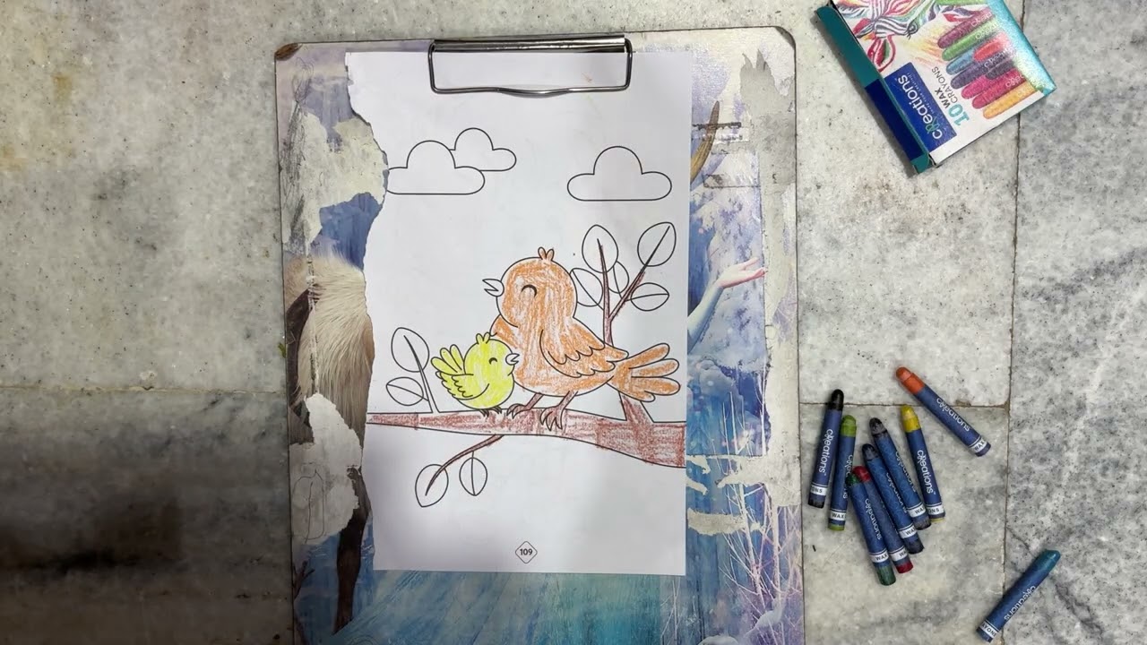 Learn to Draw a Sparrow 🐦 | Easy Step-by-Step Drawing Tutorial for Kids